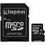Atmiņas karte Kingston Canvas Select Plus microSDXC, 64GB, UHS-I, V10, U1, Class 10, ar adapteri (1)