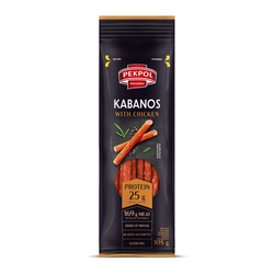 Desiņas kabanos ar mājputnu gaļu, Pekpol, 105g