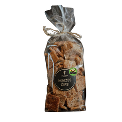 Maizes čipsi, zaļumu un skābā krējuma garšu, 150g