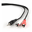 Audio kabelis Gembird, 3.5mm - 2x RCA, 1.5m (1)