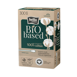 Vates kociņi, Bella, kokvilnas, kastītē, 300gab.