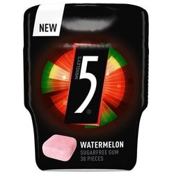 Košļājamā gumija Five Bounce, Watermelon, 30gab.
