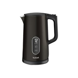 Elektriskā tējkanna Tefal KI831E10, 1800W, 1.7L, nerūsējoša tērauda/plastmasas, melna