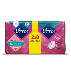 Higiēniskās paketes Ultra Long Plus Duo, Libresse, 16gab