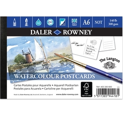 Albums akvareļu A6, 300 g/m², 12 loksnes, Langton