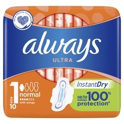 Higiēniskās paketes Always Ultra Normal Plus, 10gab