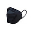Sejas aizsargmaska, respirators FFP2, melns, 1 gab. (1)