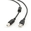 USB kabelis Gembird USB-A - USB-B, 2.0, 3m, melns (1)
