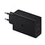 Adapteris Samsung Trio, ātrā uzlāde, 2xUSB-C, USB-A, 65W, melns (1)