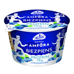 Biezpiens Amfora ar mellenēm, 0.8%, Annele, 200g