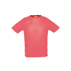 T-krekls, sporta, vīriešu, koraļļu, M