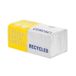 Papīra dvieļi - salvetes, Grite Economy 250 V Compact, V-fold, H3, 2 slāņi, 20 pac./iep.