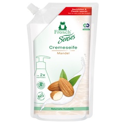 Šķidrās ziepes Frosch ar mandeļu pienu, uzpilde, 500ml