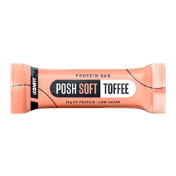 Proteīna batoniņš Posh Soft Toffee, Iconfit, 40g