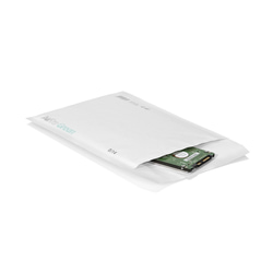 Aploksne sūtījumiem, papīra, balta, polsterēta ar šūnu papīra pildījumu, Nr.17/G, Airpro Green, 1 ga
