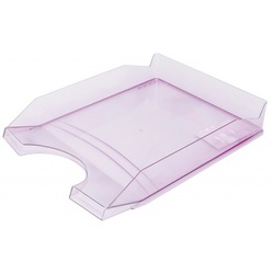 Dokumentu plaukts, caurspīdīgs, violets, Office Products