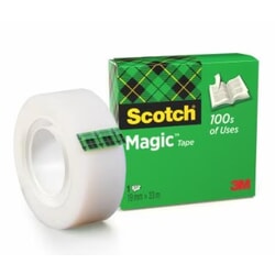 Līmlente 19 mmx33 m, caurspīdīga, Scotch Magic