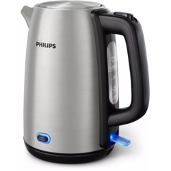 Elektriskā tējkanna Philips HD9353/90, 2060W, 1.7L, nerūsējoša tērauda, sudraba