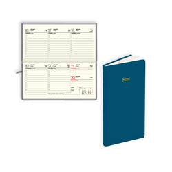 Plānotājs Lady, mākslīgā āda ar tekstūru, gaiši zils, BPG (10030717)