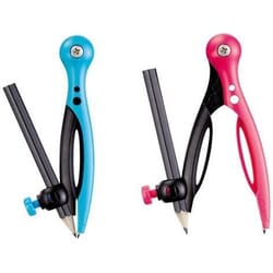 Cirkulis, plastmasas, ar regulējamu turētāju, asorti, Maped