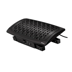 Kāju paliktnis Fellowes Climate Control, regulējams, melns