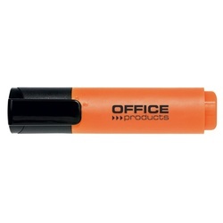 Marķieris teksta, 2-5 mm, oranžs, slīps, Office Products