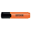Marķieris teksta, 2-5 mm, oranžs, slīps, Office Products (1)