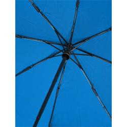 Lietussargs, salokāms, gaiši zils