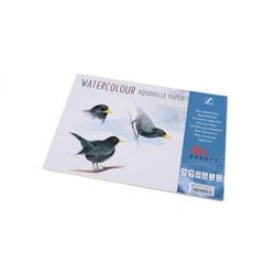Akvareļu papīra bloks A4 300g/m² 10 lapas, ArtExpert, Kreska