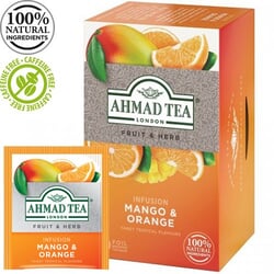 Tēja Ahmad, mango un apelsīnu, 20gab