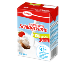 Saldais krējums Schlagfix 43%, bez laktozes, 200 ml
