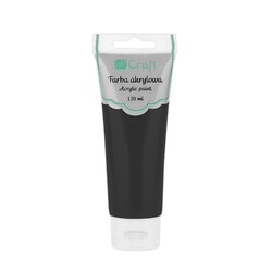 Akrila krāsa 120ml, melna