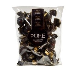 Piena šokolādes trifeles Pure ar beļģu cepumu krēma pildījumu, 500g