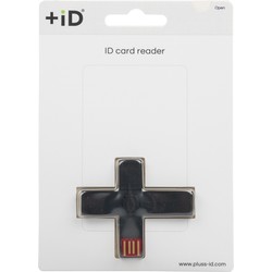 ID karšu lasītājs +ID Smart Card, USB 2.0., melns