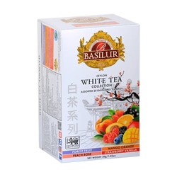 Tēja Basilur, baltā, Premium White Tea Assorted, 20 gab