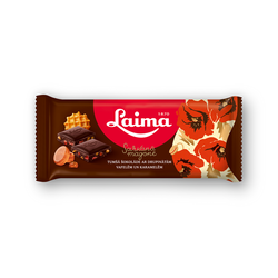Šokolāde, tumšā, Sarkanā magone, Laima, 90g