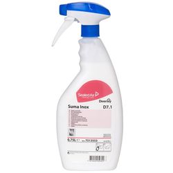 Tīrīšanas līdzeklis nerūsējošā tērauda virsmām, Suma Inox D7.1, 750ml
