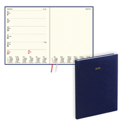 Plānotājs Fortune, mākslīgā āda, zils, BPG (20051604)