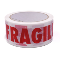 Līmlente 48 mm x 66 m, ar druku Fragile