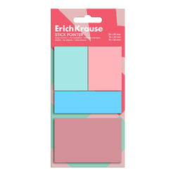 Marķēšanas indeksi dažādi izmēri, 80lp, plastikāta, Erich Krause