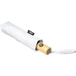 Lietussargs, salokāms, balts