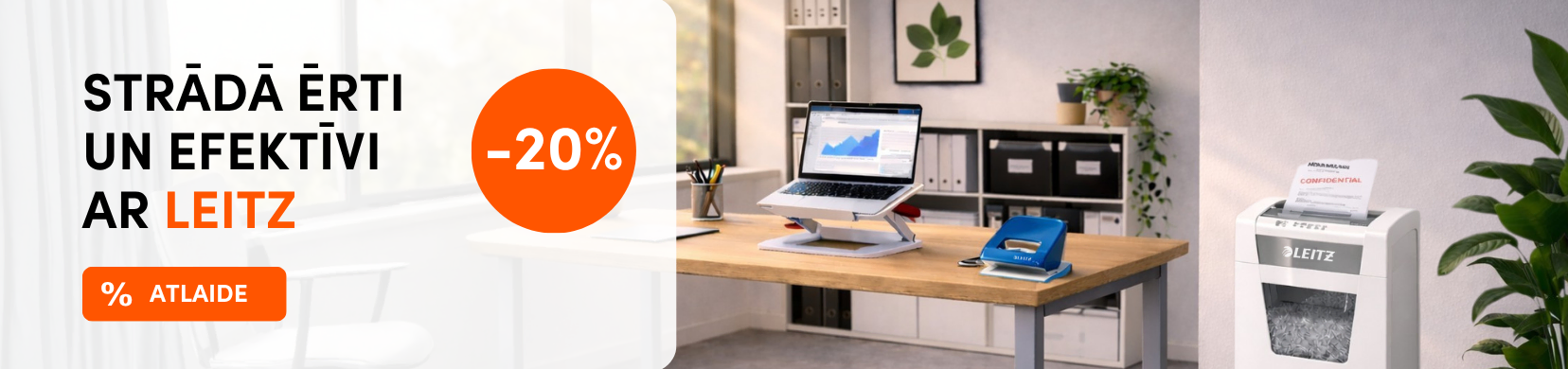 Akcija Leitz precēm 2026 (zarā)