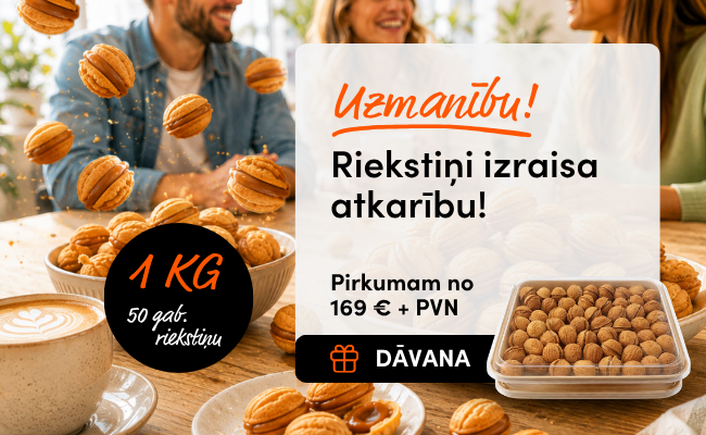 Apjoma akcija Riekstiņi ar iebiezināto krēmu 2026 (popup)