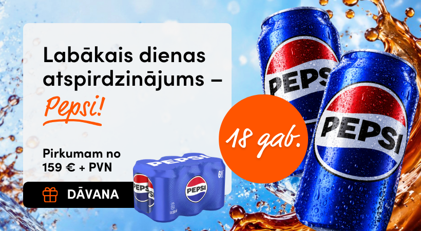 Pirkuma apjoma akcija Pepsi 2026 (Home)