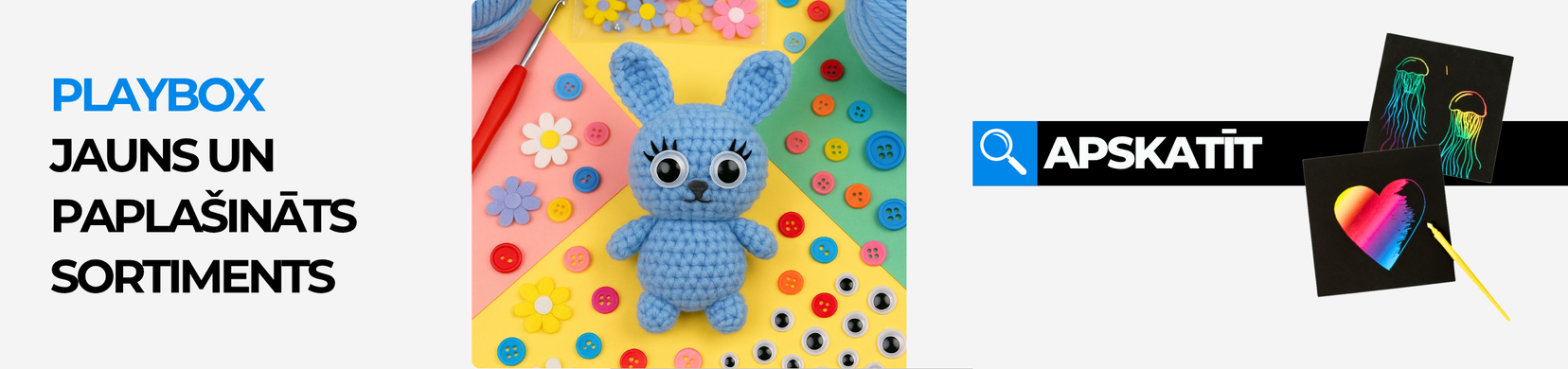 Jaunums sortimentā Playbox 2025 (zarā)