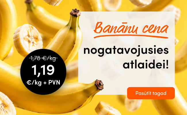 Akcija banāni 2026