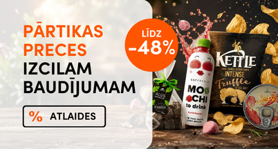 Izpārdošana pārtikas precēm atlaides 2026 (home mini)