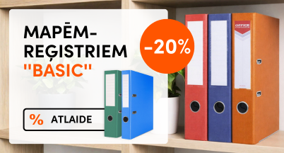 Atlaide Basic mapēm-reģistriem 2026 (home mini)
