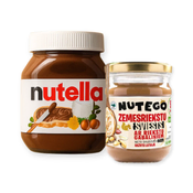 Šokolādes krēmi un zemesriekstu sviests