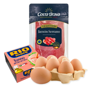 Gaļa, zivis un olas